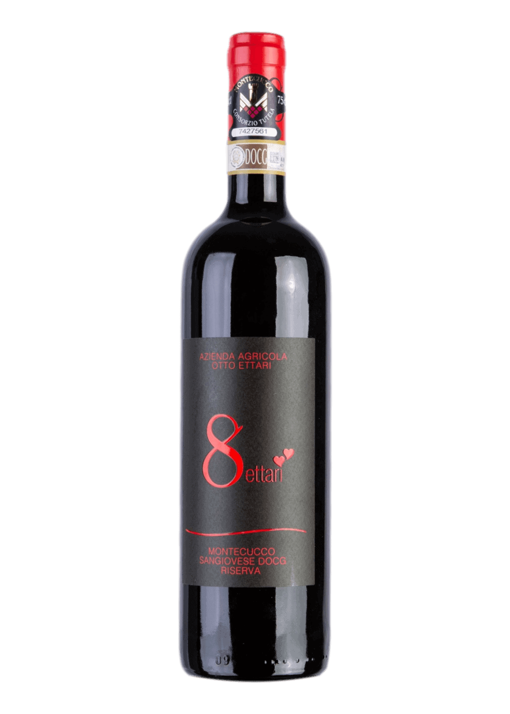 Weinflasche Montecucco Sangiovese Riserva DOCG von Otto Ettari
