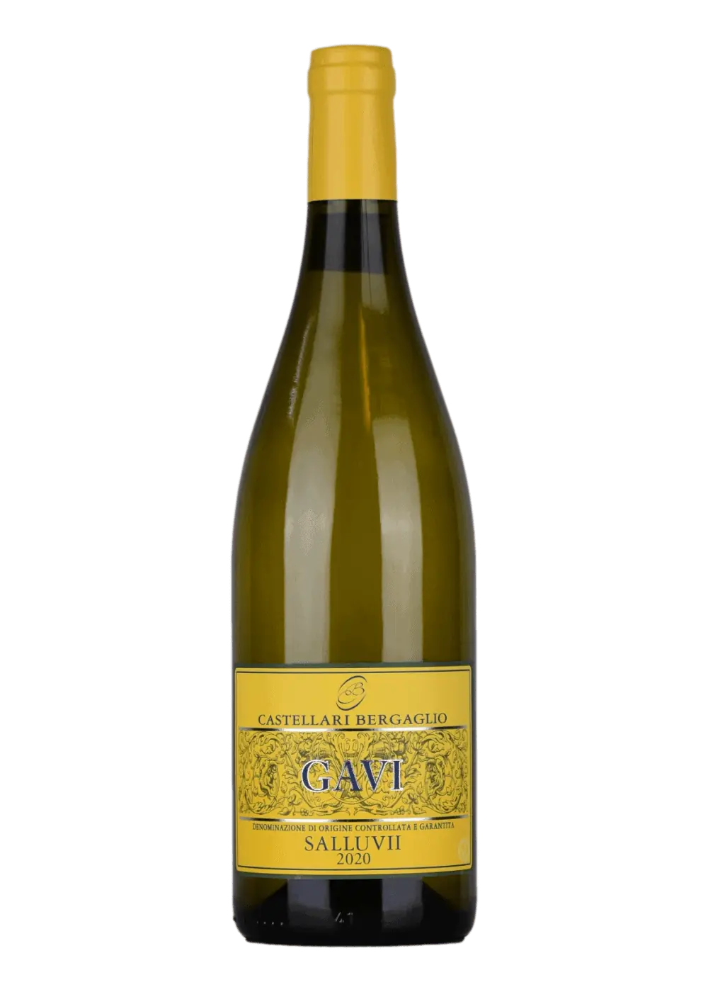 Weinflasche Gavi Salluvii von Castellari Bergaglio