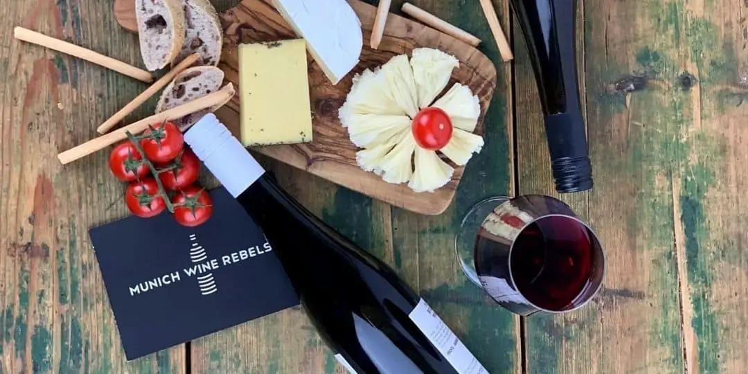Virtuelle Weinprobe_Online Wine Tasting Käse Munich Wine Rebels