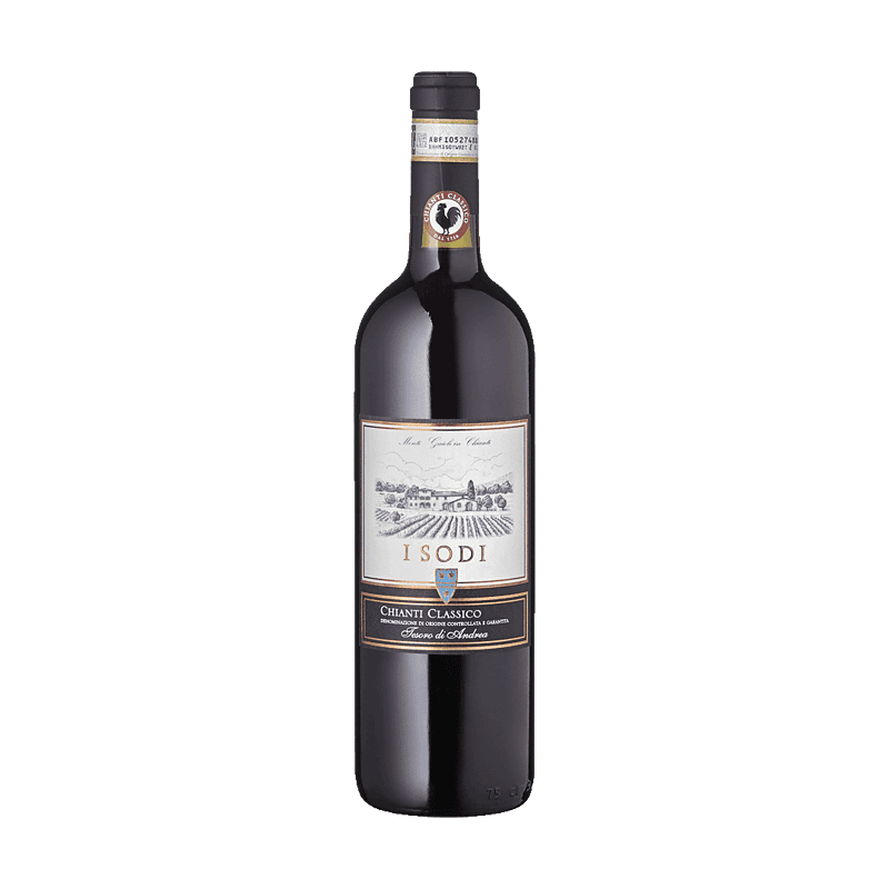 Weinflasche Chianti Classico DOCG "Tesoro di Andrea von I Sodi