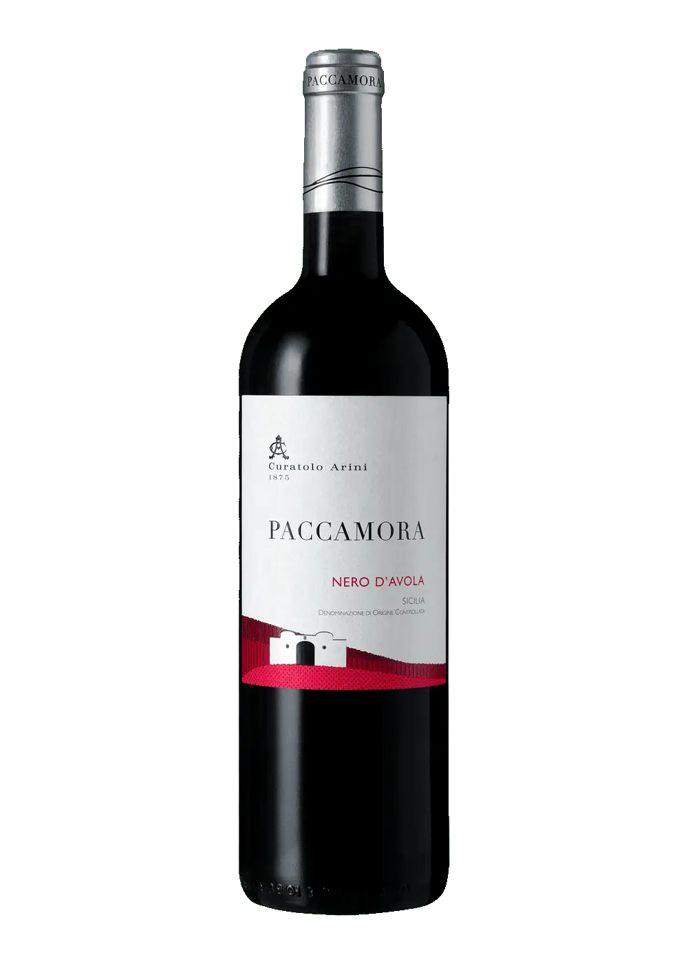 Weinflasche Paccamora Nero d'Avola von Curatolo Arini