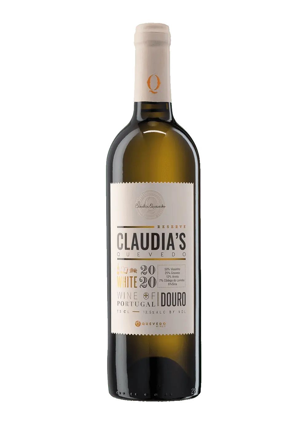 Weinflasche Claudias Quevedo White von Quevedo