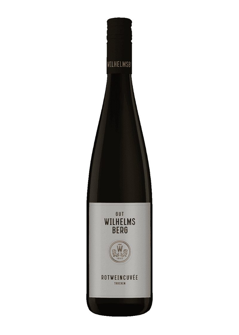Weinflasche Rotweincuvee von Weinmanufaktur Wilhemsberg