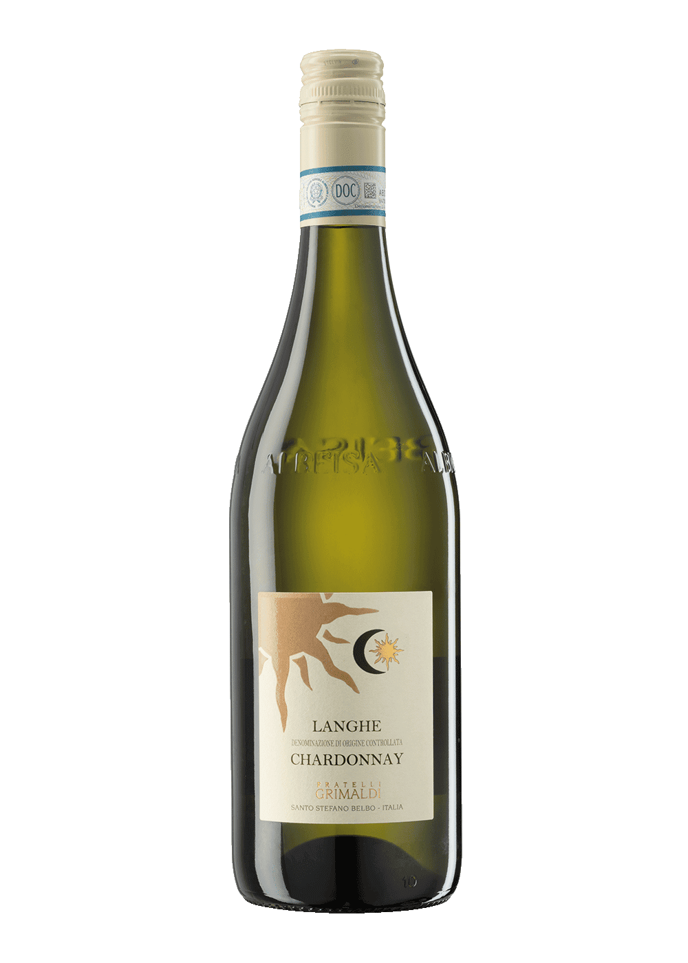 Weinflasche Langhe Chardonnay von Grimaldi
